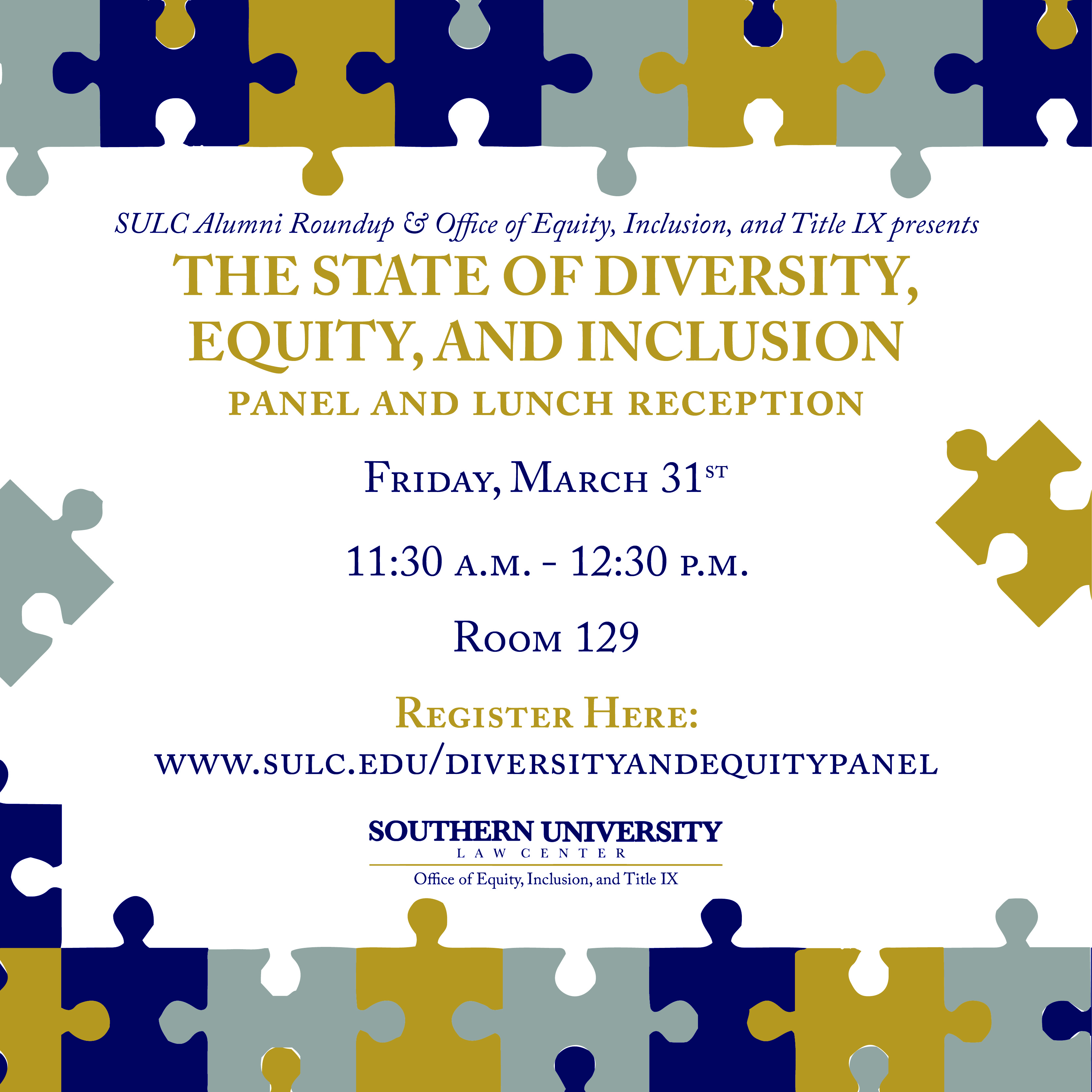 The State of Diversity, Equity, and Inclusion-Panel & Lunch Reception